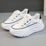 کفش کتونی فانتزی زنانه طبی لژدار Platform sneakers High Heel